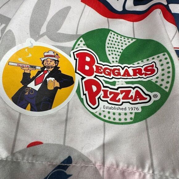 Vintage Chicago White Sox Baseball Logos Shirt Hawaiian Button Front - Picture 4 of 4